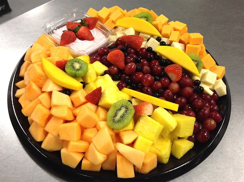 assorted fruit tray